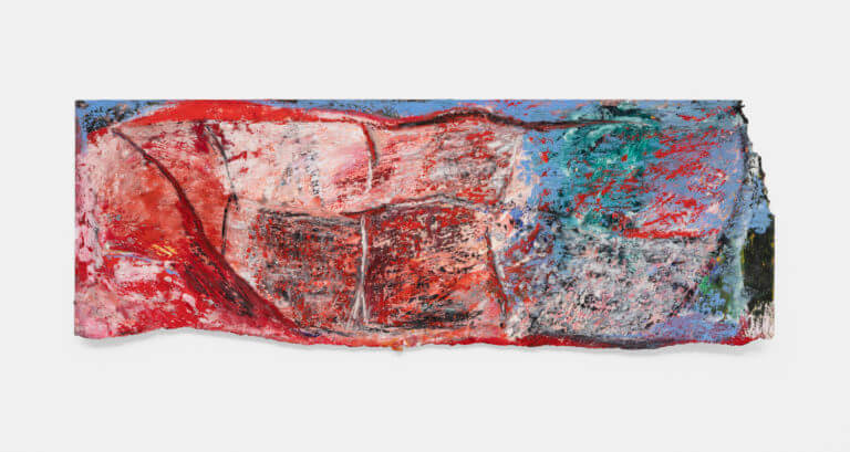 Rachel Jones, 'Lick your teeth, they so clutch', 2021. Towner Eastbourne.