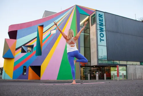 Yoga in the Gallery
